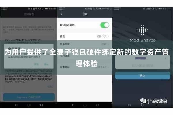 为用户提供了全麦子钱包硬件绑定新的数字资产管理体验