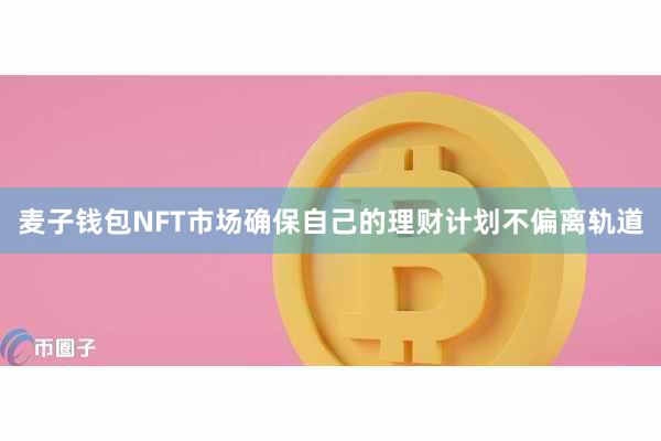 麦子钱包NFT市场确保自己的理财计划不偏离轨道