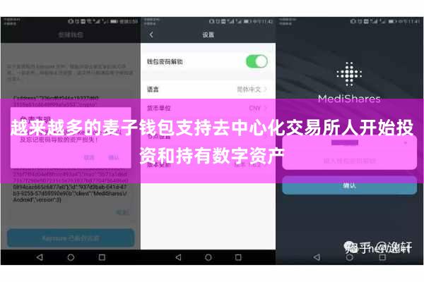 越来越多的麦子钱包支持去中心化交易所人开始投资和持有数字资产