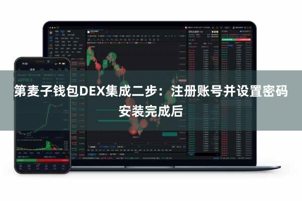 第麦子钱包DEX集成二步：注册账号并设置密码安装完成后