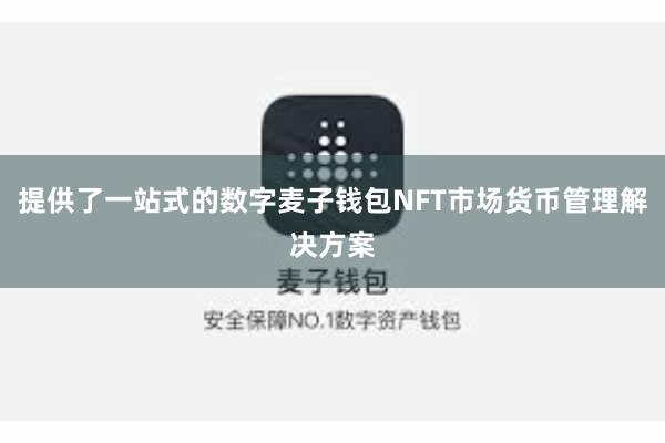 提供了一站式的数字麦子钱包NFT市场货币管理解决方案