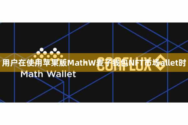 用户在使用苹果版MathW麦子钱包NFT市场allet时