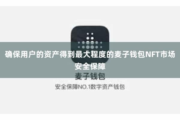 确保用户的资产得到最大程度的麦子钱包NFT市场安全保障