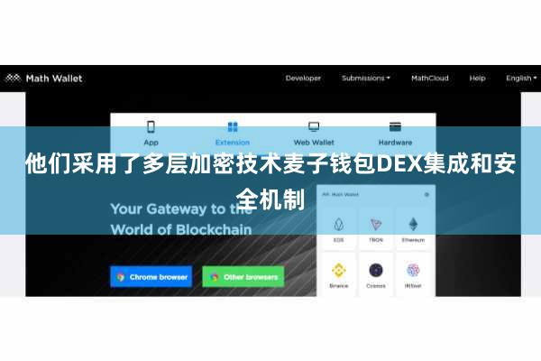 他们采用了多层加密技术麦子钱包DEX集成和安全机制